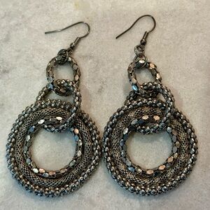 Elegant Silver Dangle Earrings